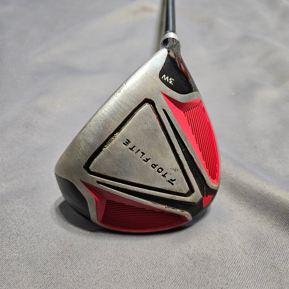Top Flite 3 Wood Fairway Golf Club Senior Flex Graphite Shaft 45" Right Handed